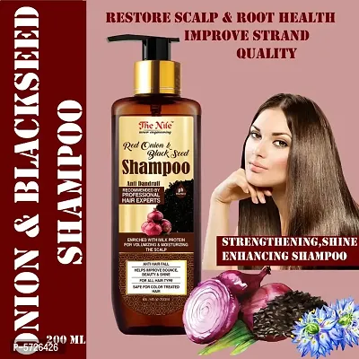 The Nile Onion  Blackseed Shampoo