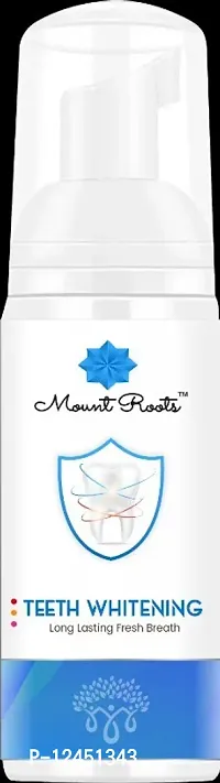 Mount Root Teeth Whitening Mousse Foam To Deeply Cleaning Gums, Stain Removal Teeth Whitening Liquid (60 ml)-thumb0
