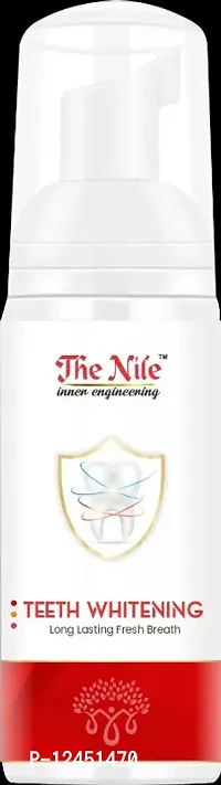 The Nile Teeth Whitening Mousse Foam To Deeply Cleaning Gums, Stain Removal Teeth Whitening Liquid  (60 ml)-thumb0