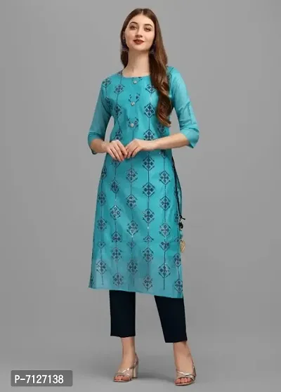 Women Heavy Embroidered work with fancy button  and Latakan Kurta