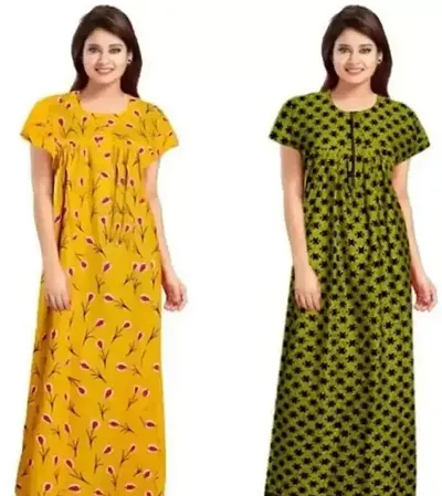 Elegant Nighty For Women Pack Of 2