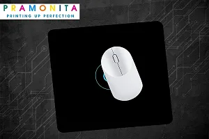Pramonita Creative and Uniqe Design Printed Mouse Pad for Computer, Laptops, PC, Home & Office, Gaming Mousepad (Black Switch-26)-thumb1