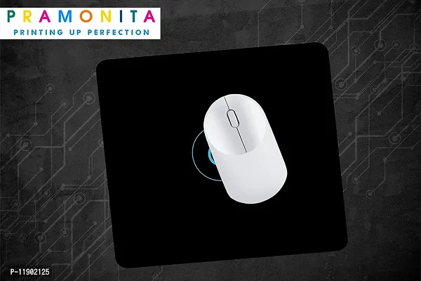 Pramonita Creative and Uniqe Design Printed Mouse Pad for Computer, Laptops, PC, Home & Office, Gaming Mousepad (Black Switch-26)-thumb2