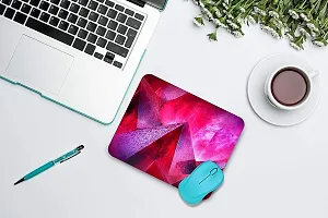 Pramonita Creative and Uniqe Design Printed Mouse Pad for Computer, Laptops, PC, Home & Office, Gaming Mousepad (Diamond Abstract-23)-thumb2