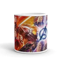 Pramonita Printed Avengers Mug Valentine Day Gift for Girlfriend Boyfriend Couples mom & dad Anniversary Hollyday | Ceramic(321) ML| Multicoloua-thumb1