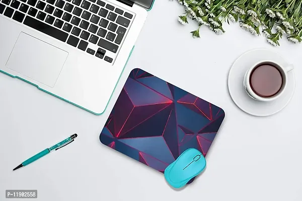 Pramonita 3D Creative and Uniqe Design Printed Mouse Pad for Computer, Laptops, PC, Home & Office, Gaming Mousepad (3D Design-12)-thumb3