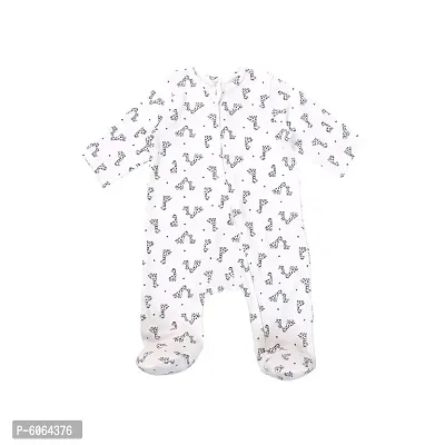 Stylish Organic Cotton Printed Rompers For Infants