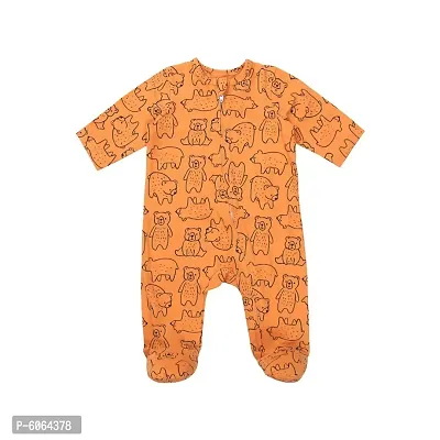 Stylish Organic Cotton Printed Rompers For Infants-thumb0