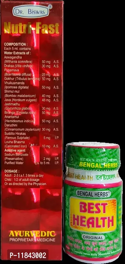 NUTRI-FAST TONIC and BEST HEALTH CAPSULE FOR WEIGHT GAIN GOOD HEALTH WELLNES-thumb3