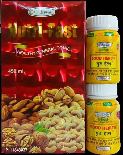 NUTRI-FAST TONIC and GOOD HEALTH CAPSULE FOR WEIGHT GAIN WELLNES