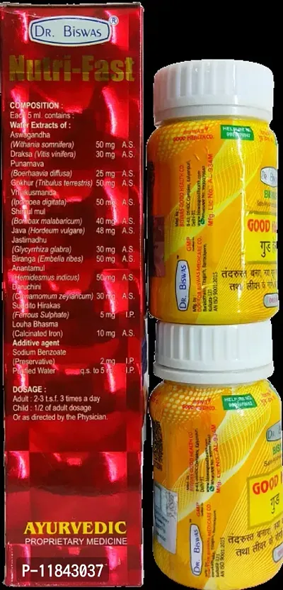 NUTRI-FAST TONIC and GOOD HEALTH CAPSULE FOR WEIGHT GAIN WELLNES-thumb3