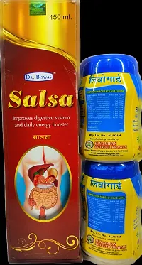 SALSA  SYRUP and LIVOGUARD FOR IMMUNITY,LIVER and DIGESTIVE DISORDER-thumb2