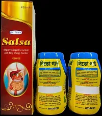 SALSA  SYRUP and LIVOGUARD FOR IMMUNITY,LIVER and DIGESTIVE DISORDER-thumb1