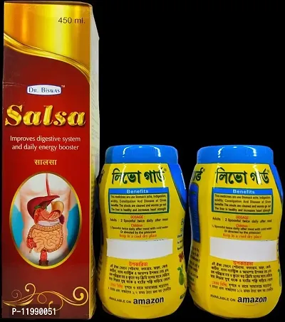 SALSA  SYRUP and LIVOGUARD FOR IMMUNITY,LIVER and DIGESTIVE DISORDER-thumb2