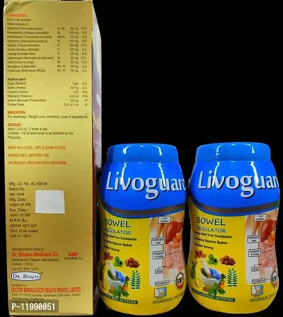 SALSA  SYRUP and LIVOGUARD FOR IMMUNITY,LIVER and DIGESTIVE DISORDER-thumb3