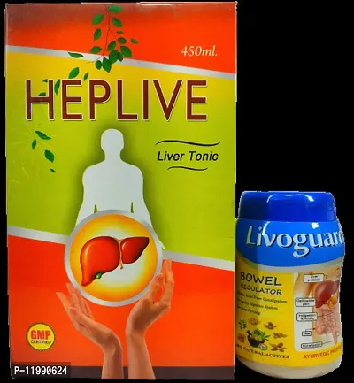 HEPLIVE LIVER TONIC and LIVOGUARD FOR IMMUNITY,LIVER and DIGESTIVE DISORDER