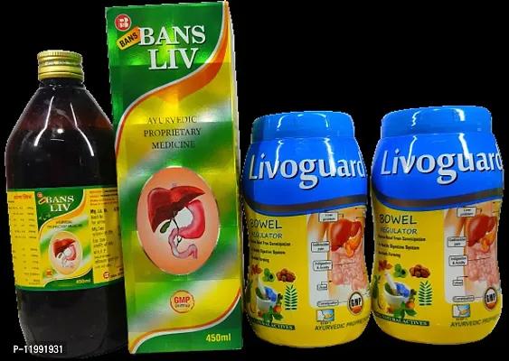 BanslivLiver Tonic and LIVOGUARD  for Immunity,LIVER  DIGESTIVE DISORDER-thumb0