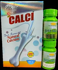 CALCI Syrup NATURAL CALCIUM FOR HEALTHIER  STRONGER BONE and EVER HEALTH CAPSULES Immunity,LIVER  DIGESTIVE-thumb1