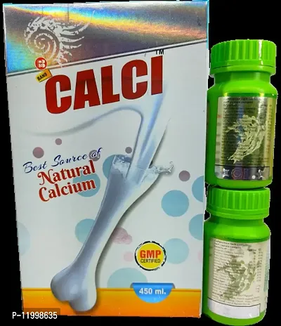 CALCI Syrup NATURAL CALCIUM FOR HEALTHIER  STRONGER BONE and EVER HEALTH CAPSULES Immunity,LIVER  DIGESTIVE-thumb4