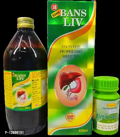 Bansliv Liver Tonic and EVER HEALTH CAPSULE for Immunity,LIVER  DIGESTIVE DISORDER