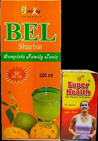 BEL Sharbat Complete Tomily and SUPER HEALTH CAPSULE for immunity,LIVER and DIGESTIVE DISORDER-thumb2