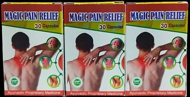 MAGIC PAIN RELIEF CAPSULE FOR JOINT PAIN,INJURY PAIN,RHEUMATOID ARTHRITIS,SCIATICA,MUSCLE PAIN,AAM BATA,RAS BATA ECT |PACK OF 3|-thumb3