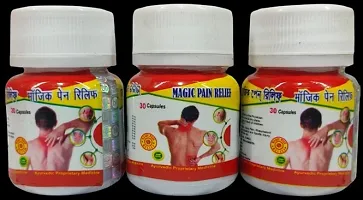 MAGIC PAIN RELIEF CAPSULE FOR JOINT PAIN,INJURY PAIN,RHEUMATOID ARTHRITIS,SCIATICA,MUSCLE PAIN,AAM BATA,RAS BATA ECT |PACK OF 3|-thumb2