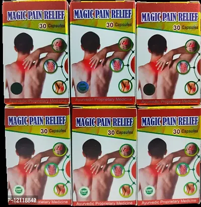 MAGIC PAIN RELIEF CAPSULE FOR JOINT PAIN,INJURY PAIN,RHEUMATOID ARTHRITIS,SCIATICA,MUSCLE PAIN,AAM BATA,RAS BATA ECT |PACK OF 6|-thumb4