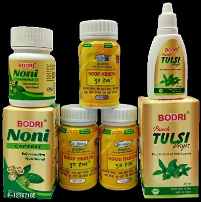 NONI CAPSULES and Panch TULSI Drop and GOOD HEALTH CAPSULE FOR IMMUNITY,WEIGHT GAIN,LIVER DISEASE-thumb0