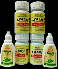 Panch TULSI Drop and GASKURE CAPSULE FOR IMMUNITY,WEIGHT GAIN,LIVER DISEASE-thumb4