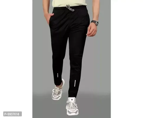 Classic Nylon Solid Jogger for Men-thumb0