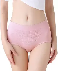 Stylish Multicoloured Cotton Blend Panty Set For Women Pack of 4-thumb2