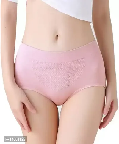 Stylish Multicoloured Cotton Blend Panty Set For Women Pack of 4-thumb3