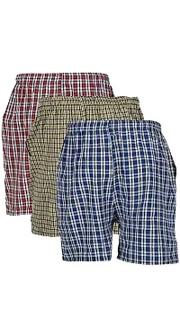 AWALA Fashion Men's Boxer-Short-Nikkar,Colors Multicolor Pack of 3 (L, Multi pack1)-thumb3