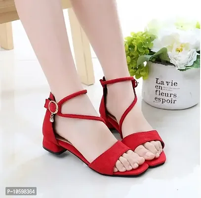 Fabulous Block Heels Sandal For Kids-thumb0