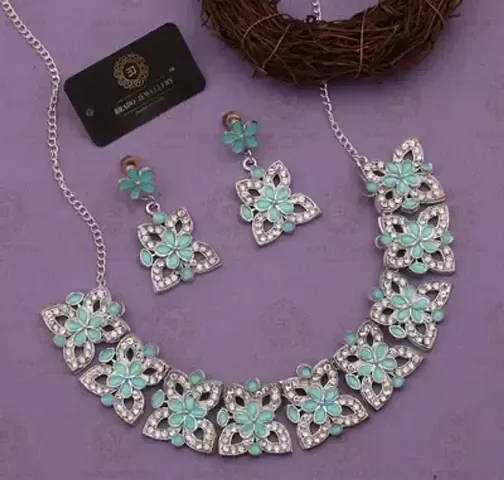 New Plated Traditional Fashion Jewellery Set for Women Girls.