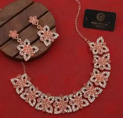 New Plated Traditional Fashion Jewellery Set for Women Girls.