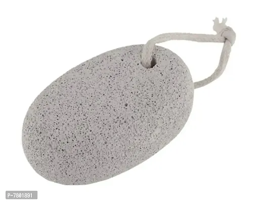 Natural Volcanic Stone Pumice Stone for Feet - Callus Warts Corn Removal - Pedicure Exfoliator for Dry Dead Skin, Heels, Elbows, Hands - Healthy Foot Care Scrubber pack of 1-thumb2