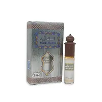 Musk Abiyad Attar Roll-On - Alcohol-Free, Unisex Fragrance for Timeless Elegance long lasting perfume-thumb1