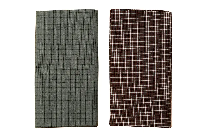 Pack Of 2 Men's Cotton Checked Lungis