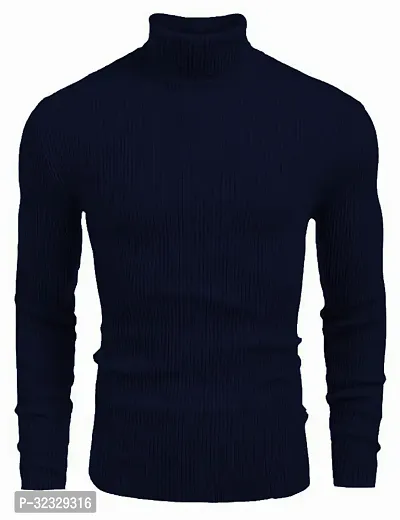 Stylish Wool Blend HighNeck Sweatshirt For Men Combo of 2-thumb2