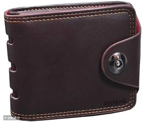 Stylish New Brown Magnet Wallet-thumb0