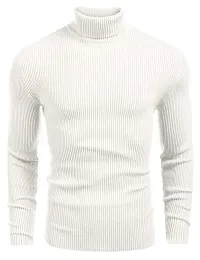 Stylish Wool Blend HighNeck Sweatshirt For Men Combo of 2-thumb2