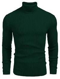 Stylish Wool Blend HighNeck Sweatshirt For Men Combo of 2-thumb2