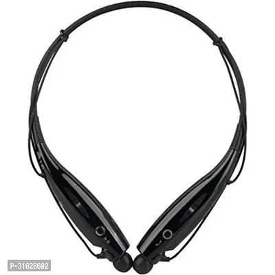 HBS-730 NECKBAND Sports Headset Bluetooth Headset with Mic Bluetooth Headset (Black, On the Ear)-thumb0