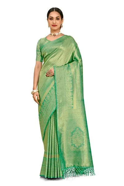 New In Art Silk Saree with Blouse piece 