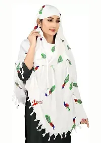 stylish cotton printed stole for women pack of 1-thumb1