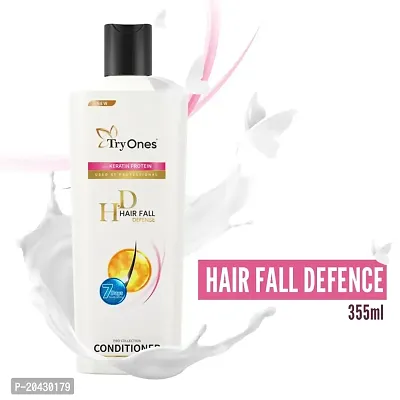 Hair Fall Defence Conditioner 355ml, With Keratin Protein, Hair Fall Control and Longer, Stronger Hair -Deep Conditions Damaged Hair for Men and Women-thumb4