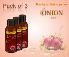 Onion Hair Oil For All Hair Types (100 ml) (Pack of 3)-thumb1