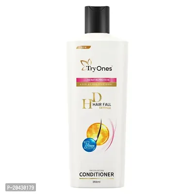 Hair Fall Defence Conditioner 355ml, With Keratin Protein, Hair Fall Control and Longer, Stronger Hair -Deep Conditions Damaged Hair for Men and Women